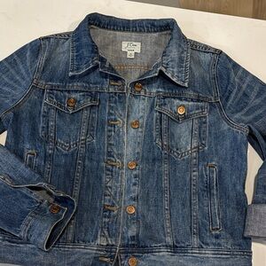J.Crew Womens Trade Mark Denim Jacket 
100% Cotton Size M